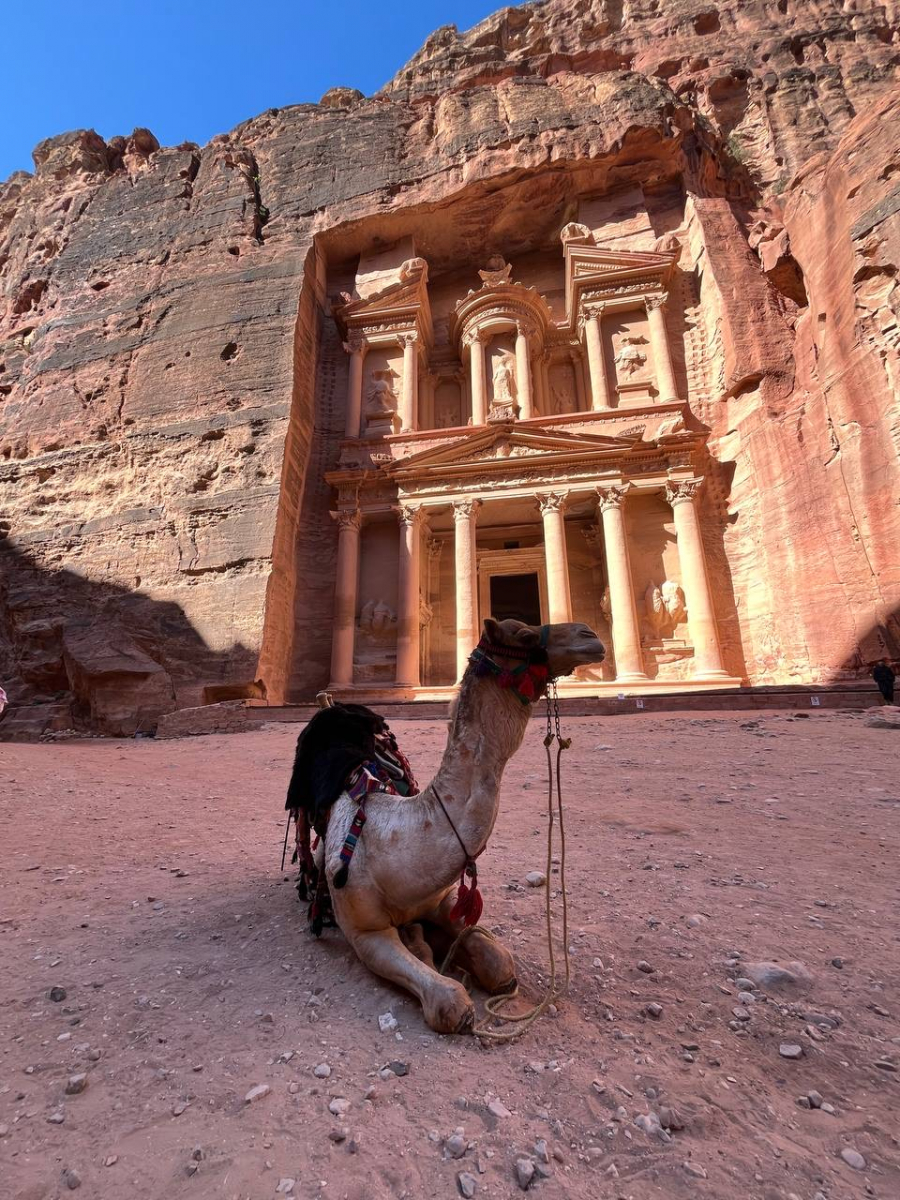 Петра — это древний город, вырезанный в скалах